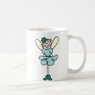 Mug Théière Fée Ange Sarcelle
