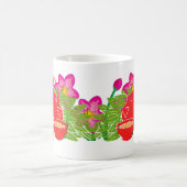 Mug Théière Jardin Fleur Rose - Charme Floral (Centre)