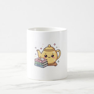 Mug Théière Mignonne Kawaii Cahier de Notes Autocollan