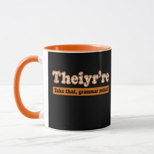 Mug Theiyr est enseignant anglais Grammar Police (Gauche)