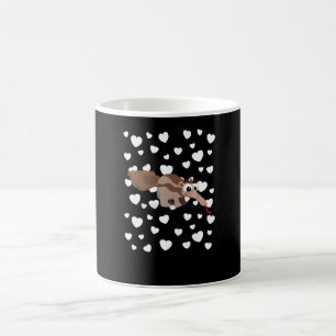 Mug Thème Aardvark Bébé Fille Rose Chambre de Nursery