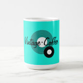 Mug Thème années 50 turquoise, noir et blanc (Centre)