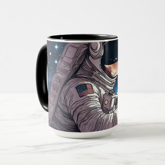 Mug Theme: Astronaut (Devant gauche)