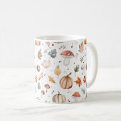 Mug Thème Automne Personnalisé (Devant droit)
