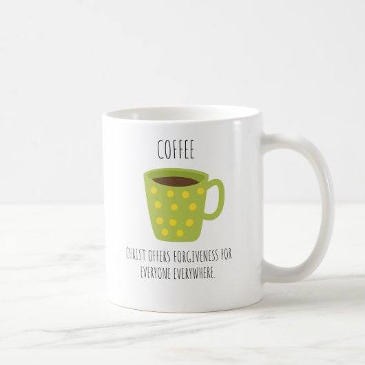 Mug Thème café chrétien (Droite)
