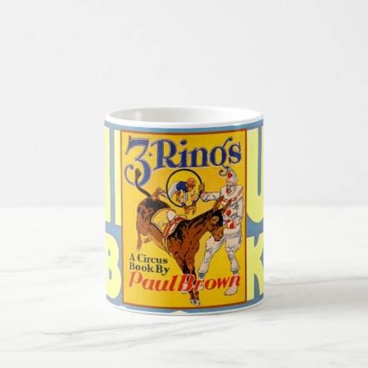 Mug Thème CIRCUS DES ANNÉES 1930 (Centre)