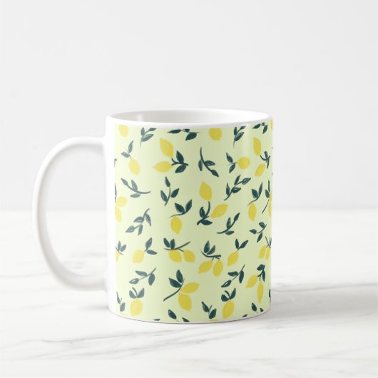 Mug Thème Citron (Gauche)