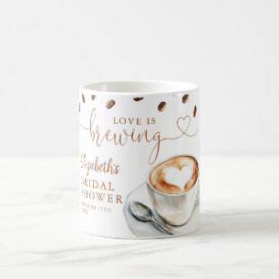 Mug Thème de Baby Shower Love Is Brewing