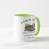 Mug Thème de camp de week-end de fête de bachelorette (Devant droit)