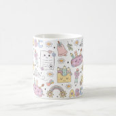 Mug Thème de conception d'école Groovy (Centre)