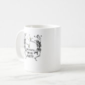 Mug Thème de Demoiselle d'Honneur Squelette Jusqu'à ce (Devant gauche)
