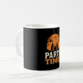 Mug Thème de fête d'Halloween Sorcière Chaudron Design (Devant gauche)