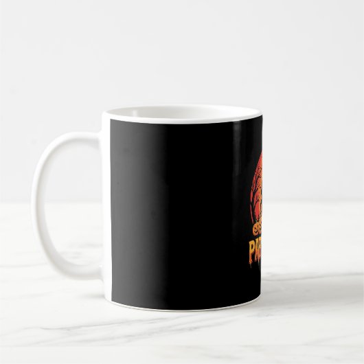 Mug Thème de fête Halloween Fantôme Citrouille Design_ (Gauche)