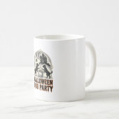 Mug Thème de fête pour chien Halloween Chaudron de sor (Devant droit)