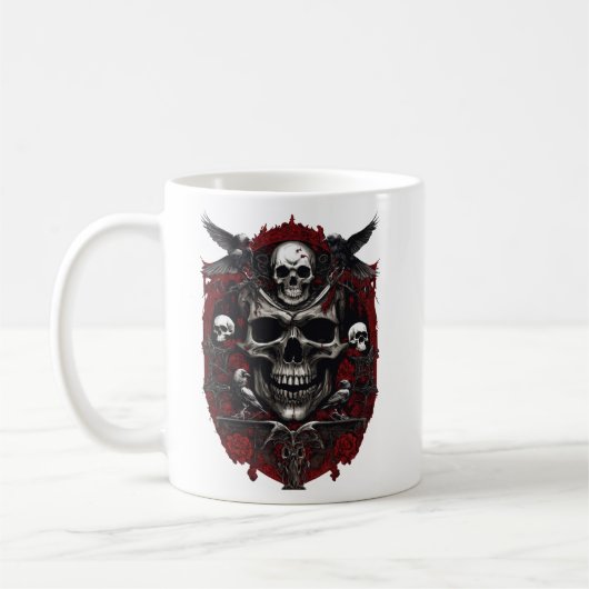 Mug Thème de la mort mentale dans (Gauche)