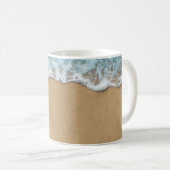 Mug Thème de la plage et du café côtier (Devant droit)