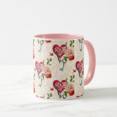 Mug Thème de la Saint-Valentin (Devant droit)