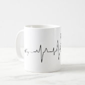 Mug Thème de la Saint Valentin Yorkshire Terrier Amour (Devant gauche)