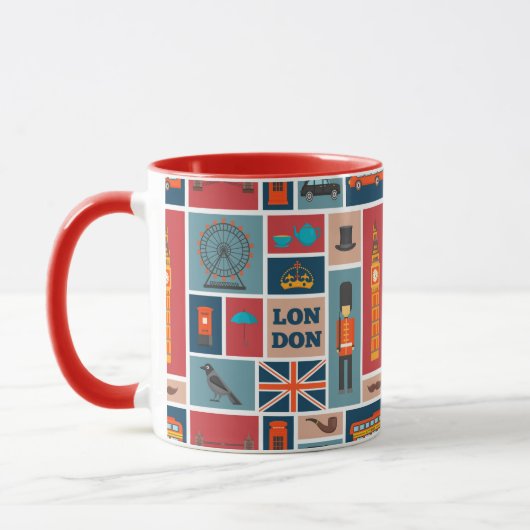 Mug Thème de Londres (Gauche)