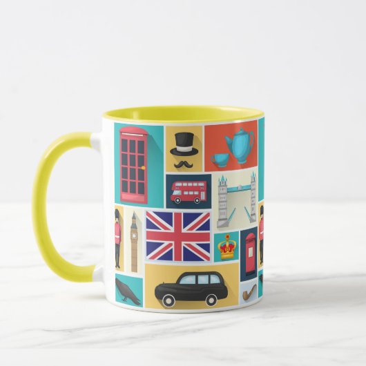 Mug Thème de Londres (Gauche)