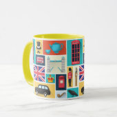 Mug Thème de Londres (Devant gauche)