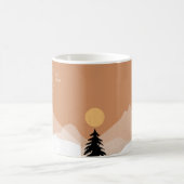Mug Thème de mariage désert en terre cuite (Centre)
