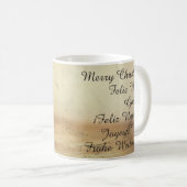 Mug thème de Noël avec boule de Noël (Devant droit)