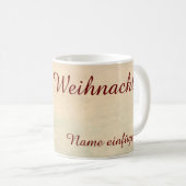 Mug Thème de Noël avec des fruits... (Devant droit)
