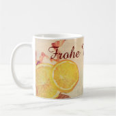 Mug Thème de Noël avec des fruits... (Gauche)