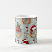 Mug Thème de noël de tennis (Centre)