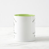 Mug Thème de pêche Fête de bachelor sur mesure (Centre)