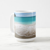 Mug Thème de plage personnalisé (Devant gauche)