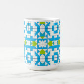 Mug Thème de puzzle entrelacé pour le quotidien (Centre)