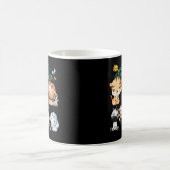 Mug Thème de safari faune animale jungle forêt mignon (Centre)
