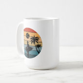 Mug Thème de vacances d'été (Devant gauche)