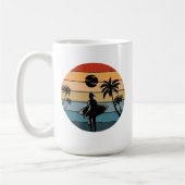Mug Thème de vacances d'été (Gauche)
