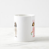 Mug Thème des amies en pyjama pour filles mignonnes (Centre)