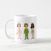 Mug Thème des amies en pyjama pour filles mignonnes (Gauche)