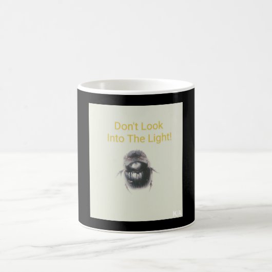 Mug Thème du scarabée zombie (Centre)