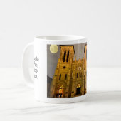 Mug Thème Eglise et Noël (Devant gauche)