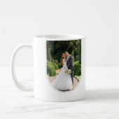 Mug Thème Élégant de Feuilles Vertes Plus Joyeux Ensem (Gauche)