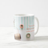 Mug Thème en pastel de métier de véritable ami (Devant droit)