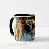 Mug Thème Mens Construction Et Outils (Devant gauche)