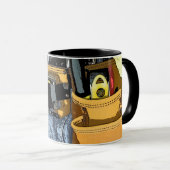 Mug Thème Mens Construction Et Outils (Devant droit)