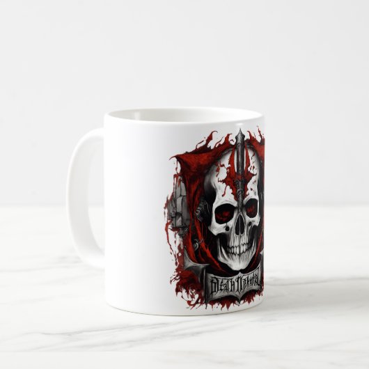 Mug Thème Métal Mort (Devant gauche)
