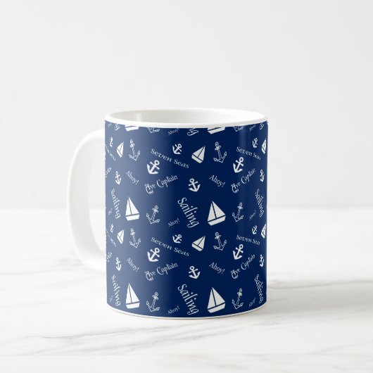 Mug Thème nautique Coffee Cup (Devant gauche)