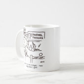 Mug Thème Parking Hôpital (Devant gauche)