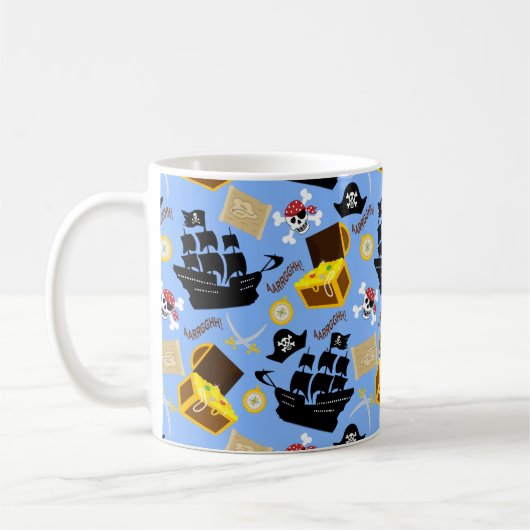 Mug Thème Pirate (Gauche)