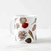 Mug Thème Plage de Coquillages Exotiques (Devant gauche)