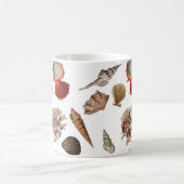Mug Thème Plage de Coquillages Exotiques (Centre)
